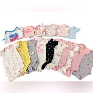 Onesies bundle. Size 0-3 months